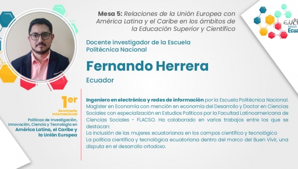 Fernando Herrera participa en I Seminario Políticas de Investigación